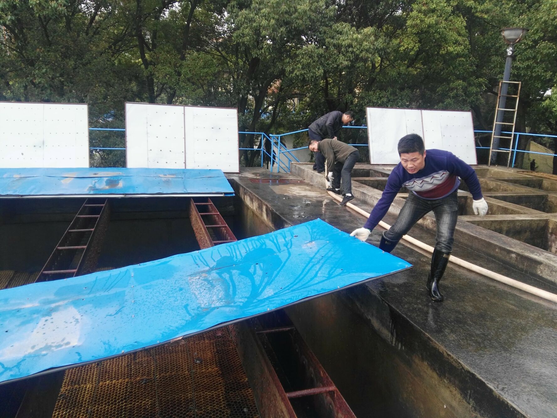沉淀池中斜管填料要怎么快速清洗？